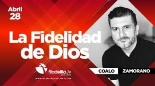 Embedded thumbnail for La fidelidad de Dios - Coalo Zamorano