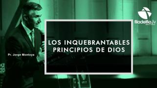 Embedded thumbnail for Los inquebrantables principios de Dios - Jorge Montoya