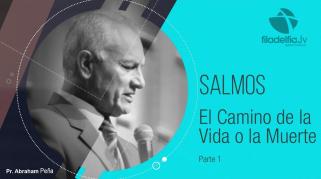 Embedded thumbnail for El camino de la vida o la muerte 1 - Abraham Peña - Salmos